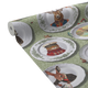 HOLDEN DECOR Papier peint intissé Tales of the manor Vert-de-gris Mat