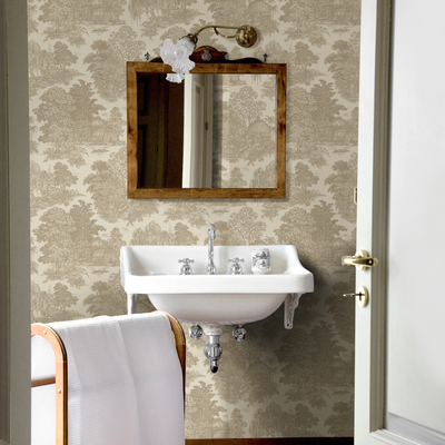 HOLDEN DECOR Papier peint intissé Blenheim Beige Mat