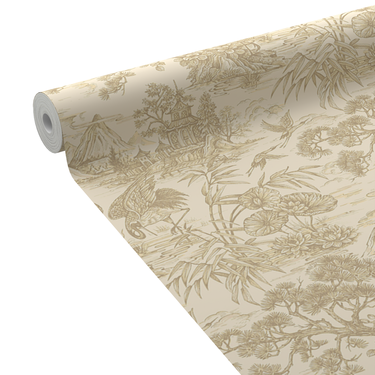 HOLDEN DECOR Papier peint intissé Natoru Beige sable Mat