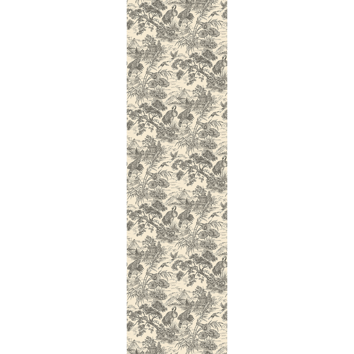 HOLDEN DECOR Papier peint intissé Natoru Charbon Mat