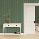 HOLDEN DECOR Papier peint intissé Pipkin stripe Vert anglais et vert clair Mat