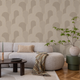 Papier peint intissé Alessio Sable beige Satiné