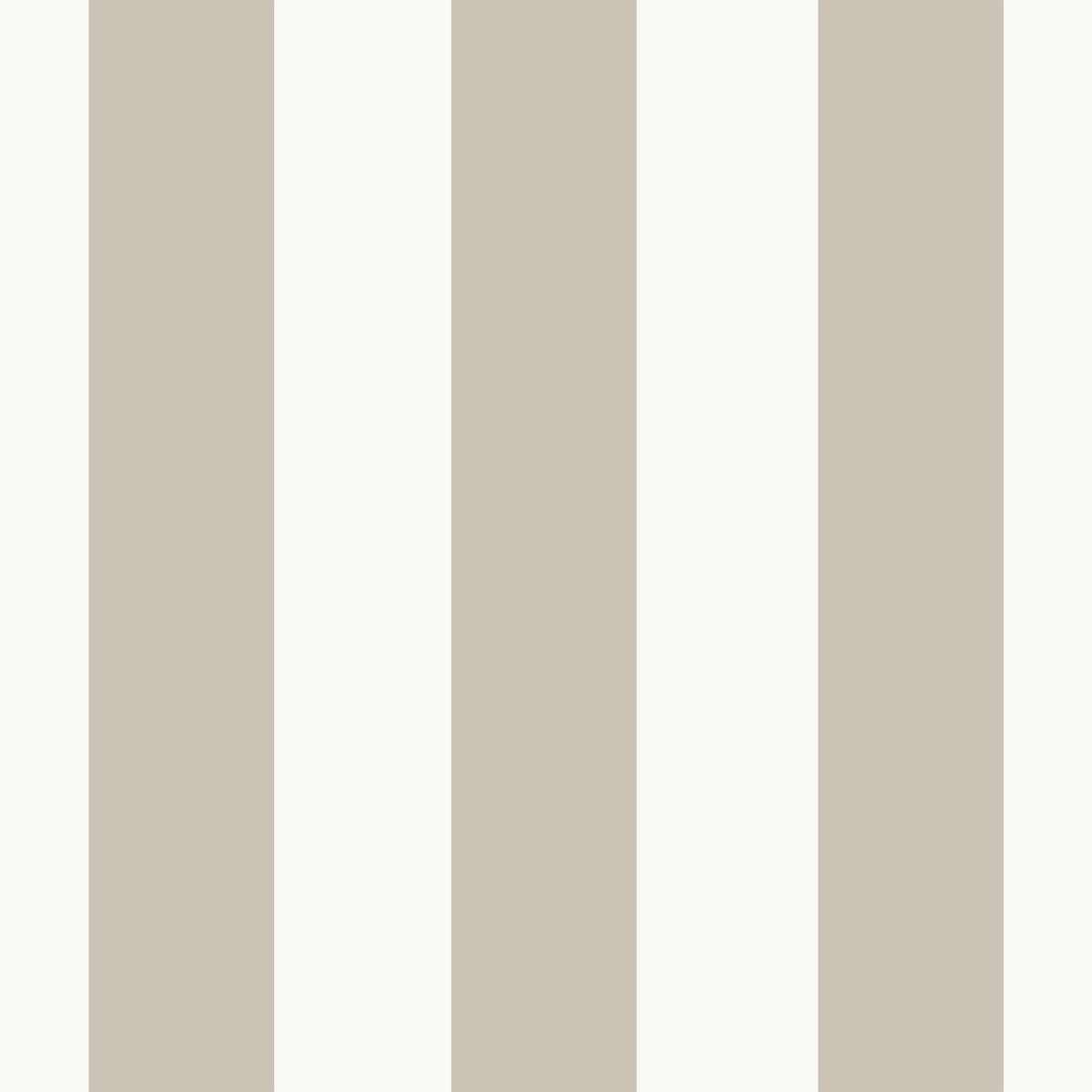 Papier peint intissé Victor Beige et blanc Mat