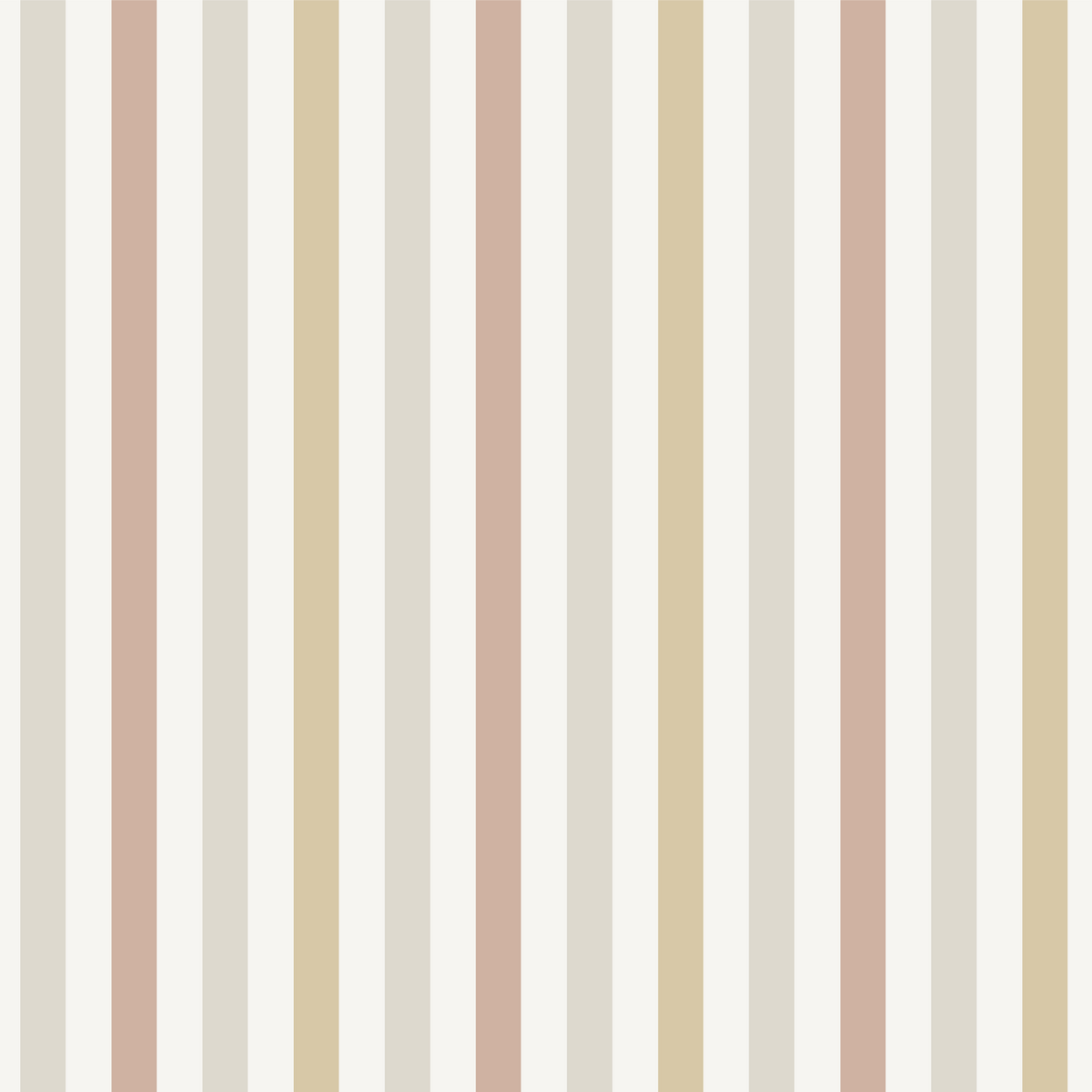 Papier peint intissé Gribouille Beige, ocre et terracotta Mat