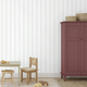 Papier peint intissé Ribambelle Terracotta rosé et écru Mat