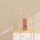 Papier peint intissé Sienna Sable beige Satiné