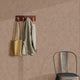 Papier peint intissé Sienna Taupe Satiné