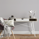 Papier peint intissé Soft line Gris perle Satiné