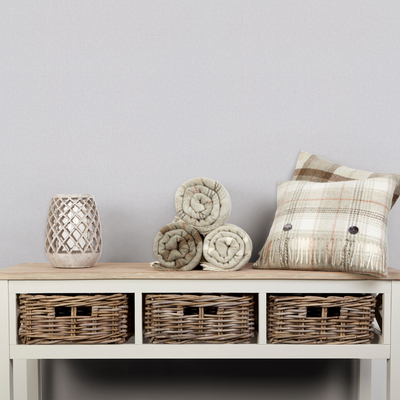 Papier peint intissé Soft line Gris perle Satiné