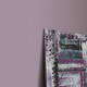 Papier peint intissé Soft line Lilas Satiné