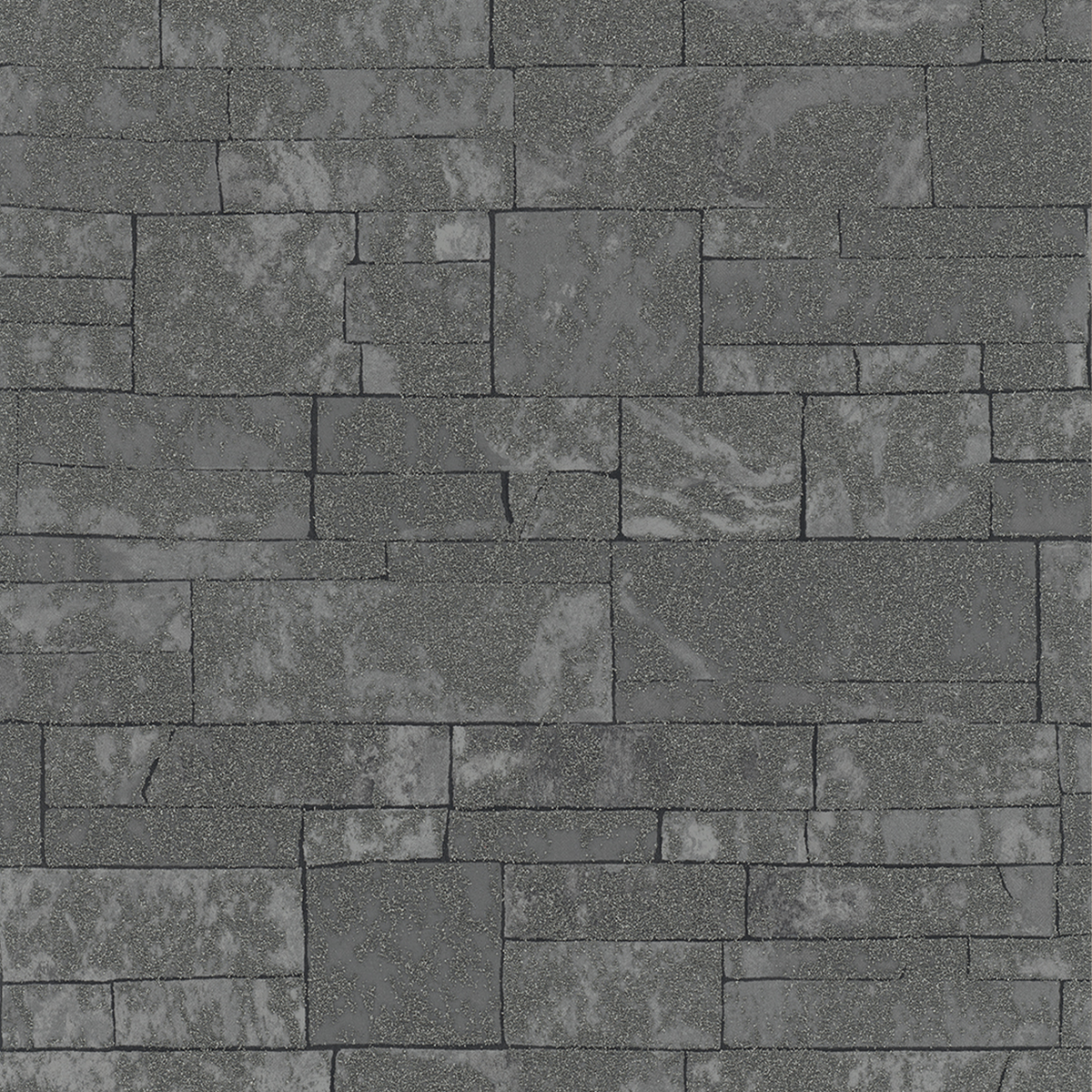 Papier peint intissé Seattle Anthracite