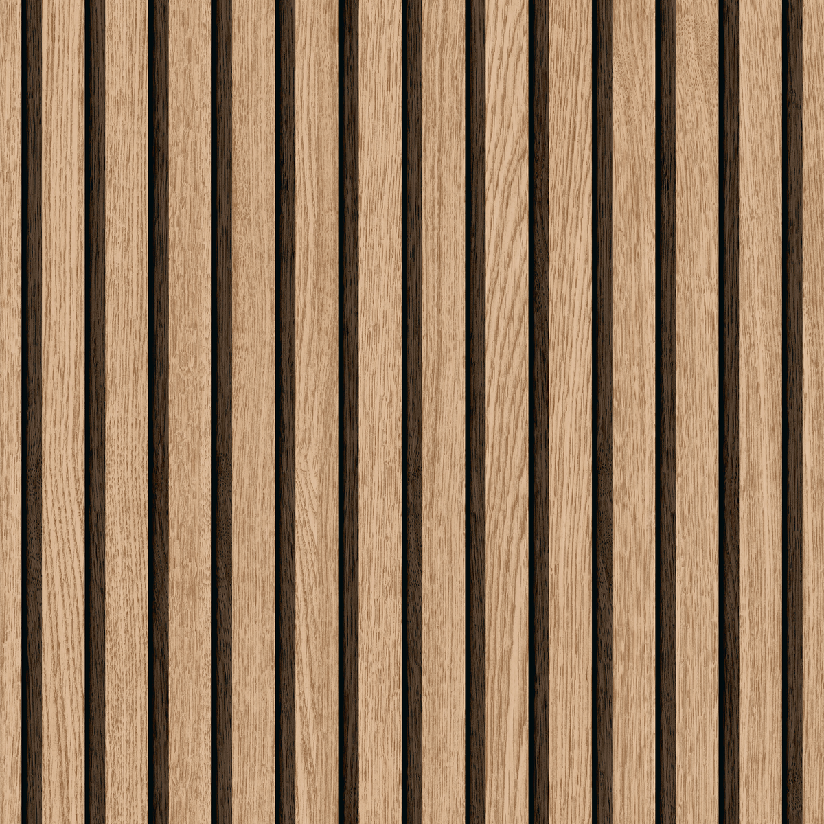 Papier peint adhésif Woodstripe Chêne clair