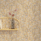 Papier peint intissé Manoa Ocre et bleu ciel