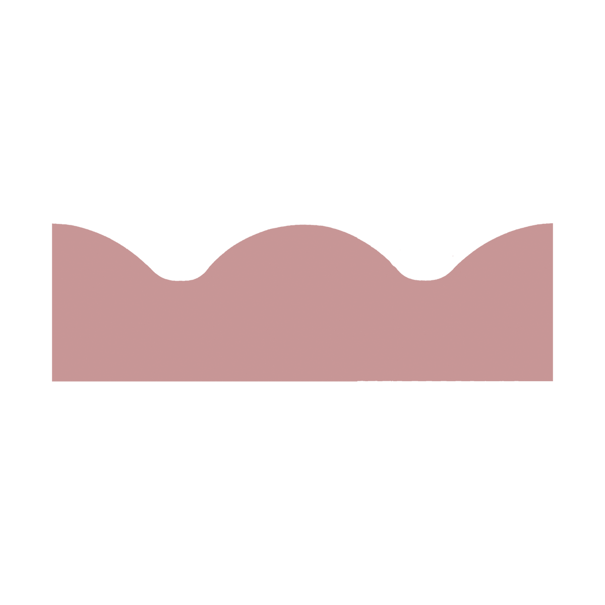 4MURS Frise intissée pré-encollée Lina ondula Rose blush Mat