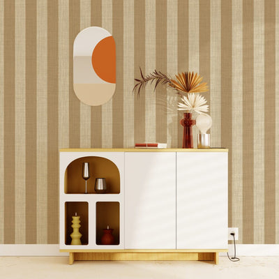 4MURS Papier peint intissé Keren Ocre Mat