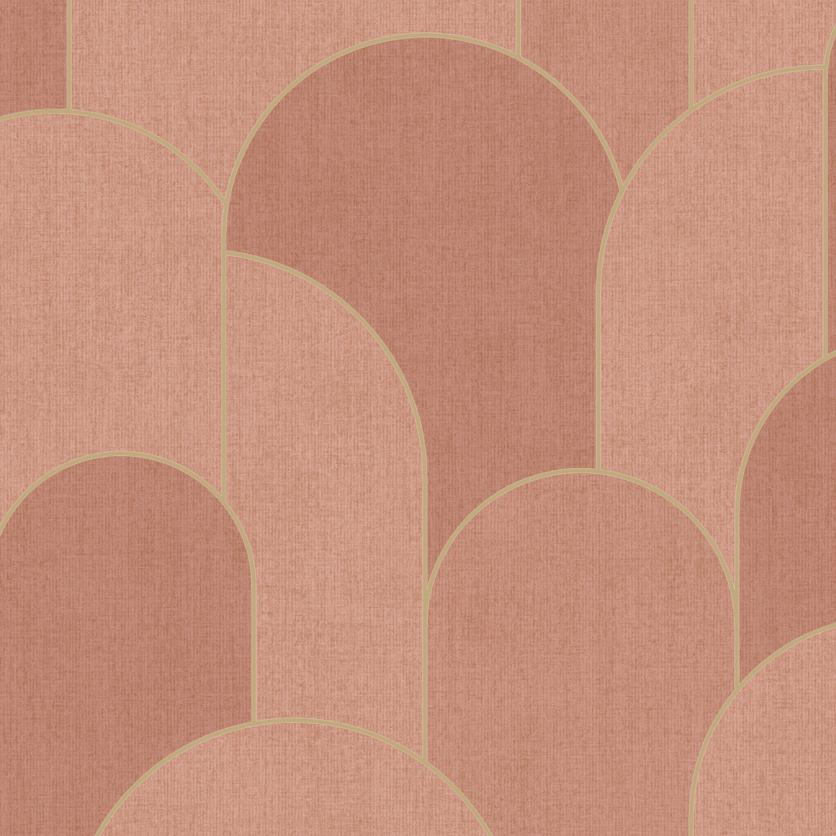 Papier peint intissé Alessio Terracotta Satiné