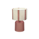 Lampe à poser Linius Rose blush et blanc