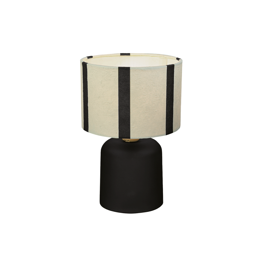 Lampe à poser Linius Noir et blanc
