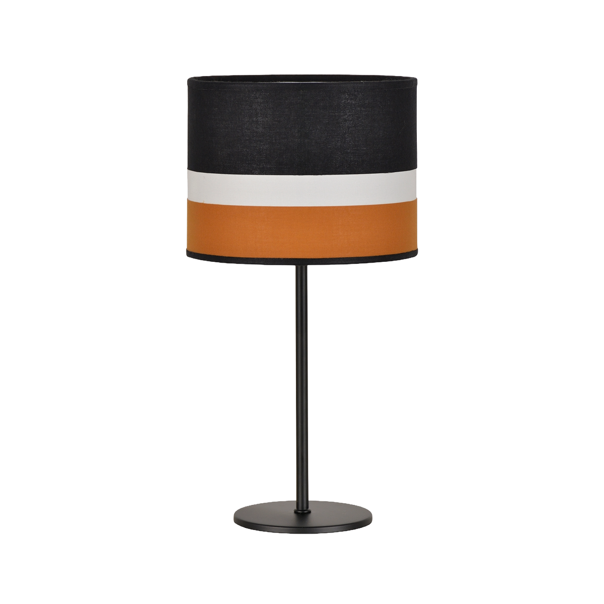 Lampe à poser Milano Orange et noir