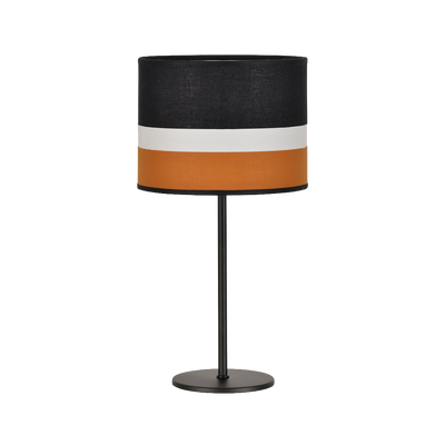 Lampe à poser Milano Orange et noir