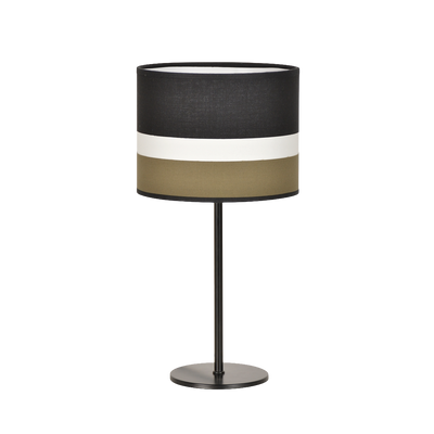 Lampe à poser Milano Kaki et noir