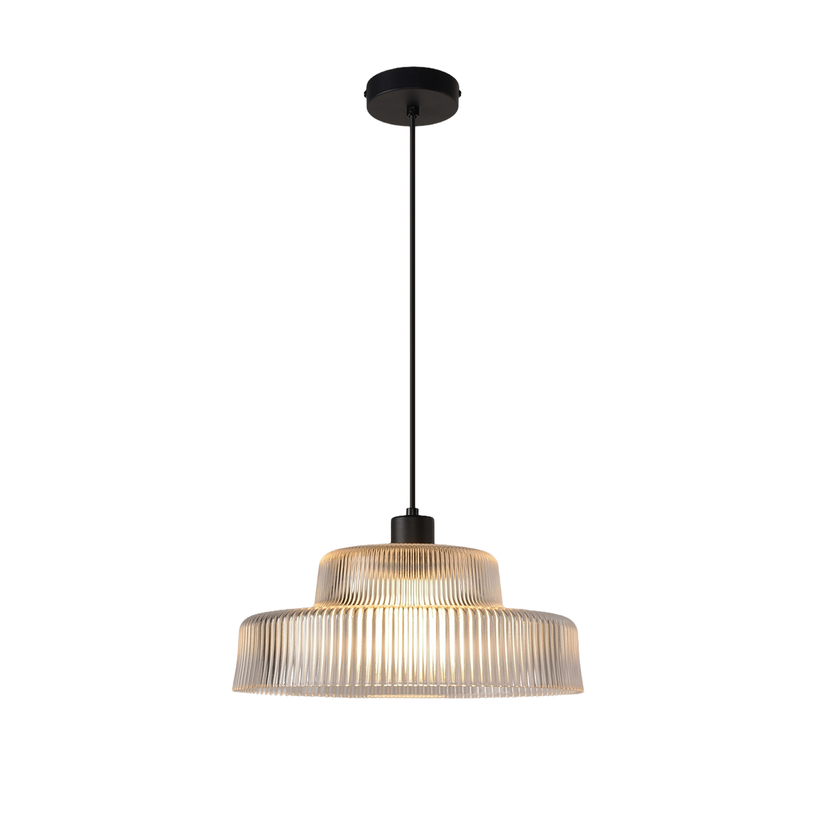 Suspension Lorenzo Verre transparent