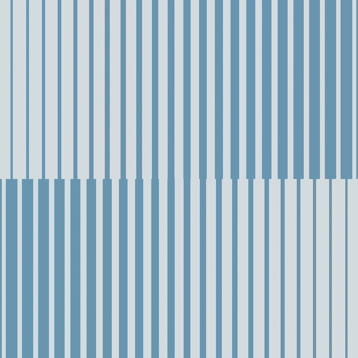 4MURS Papier peint intissé Echo Bleu ciel Mat