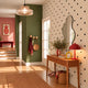 4MURS Papier peint intissé Polka Noir et blanc Mat