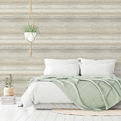 Papier peint intissé Smoggy Beige taupe Mat