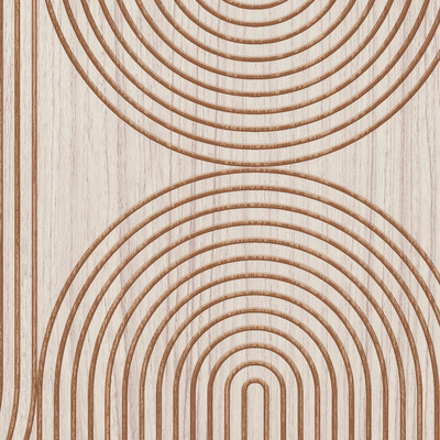 Papier peint intissé Orlana Chêne Mat