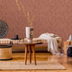 Papier peint intissé Fresca Terracotta Mat
