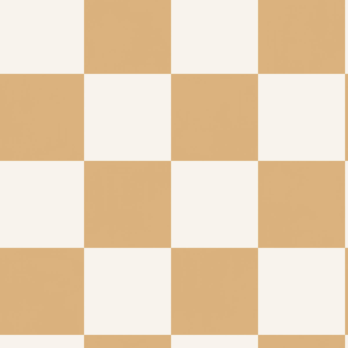 HOLDEN DECOR Papier peint Check this out ! Curry et écru Mat
