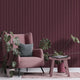 HOLDEN DECOR Papier peint intissé Aquila Lie-de-vin Mat