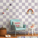 HOLDEN DECOR Papier peint Check this out ! Lilas et écru Mat