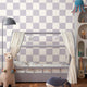 HOLDEN DECOR Papier peint Check this out ! Lilas et écru Mat
