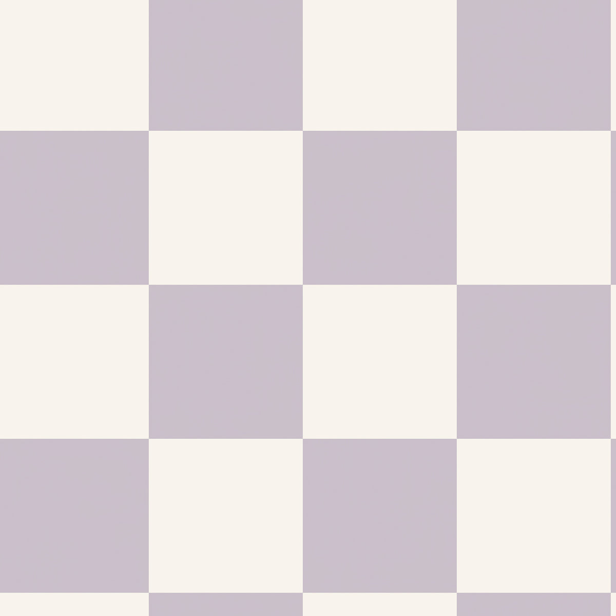 HOLDEN DECOR Papier peint Check this out ! Lilas et écru Mat