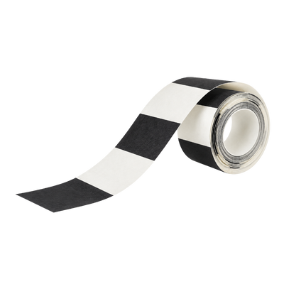 4MURS Frise intissée pré-encollée Petit tadam Noir et blanc doux Mat