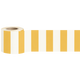 4MURS Frise intissée pré-encollée Grand tadam Jaune curry et blanc doux Mat