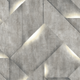 Papier peint intissé Downtown Gris clair, gris anthracite, beige nacré Nacré