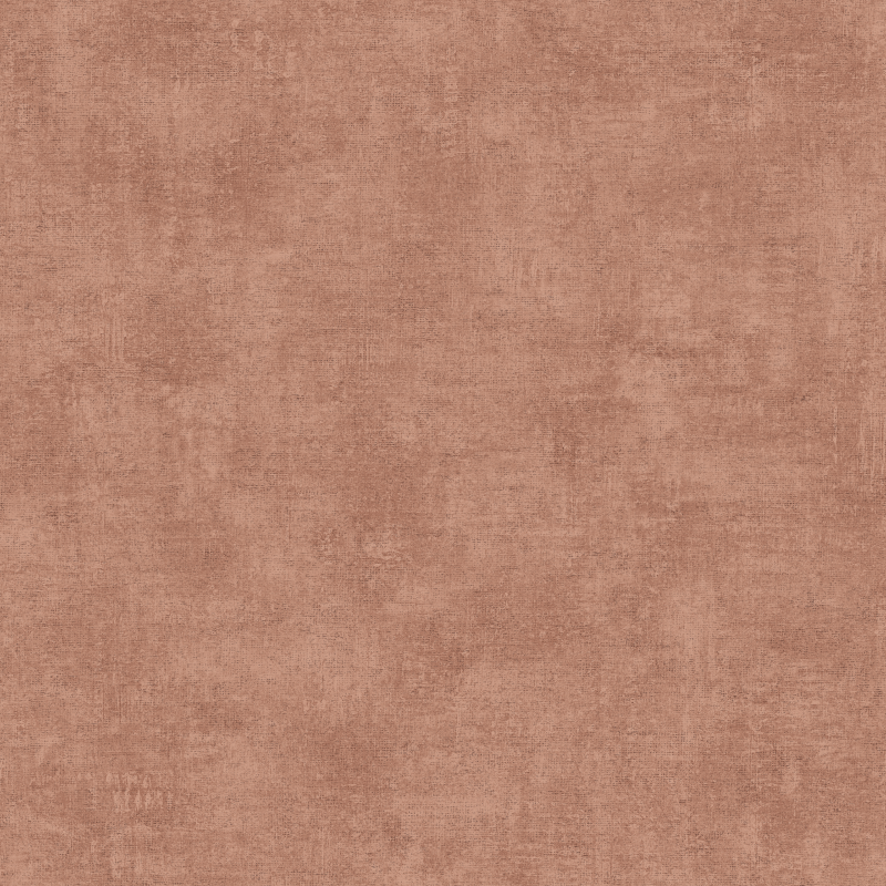 Papier peint intissé Sateen Rose terracotta, vieux rose, rose cuivré, argenté Pailleté
