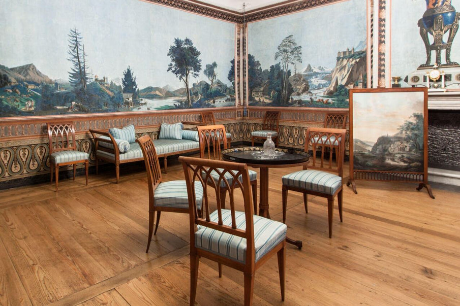 Salle du Musée du Papier Peint de Rixheim