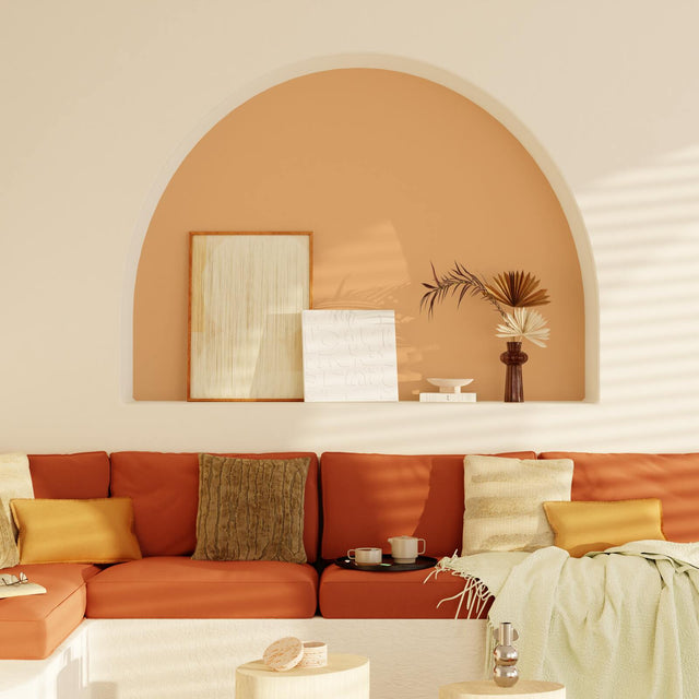 Saphyr Peinture Multi-supports Peinture abricot clair Satiné