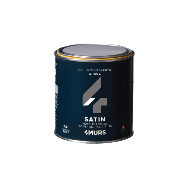 Saphyr Peinture Finition Peinture orage Satiné 0,5 L