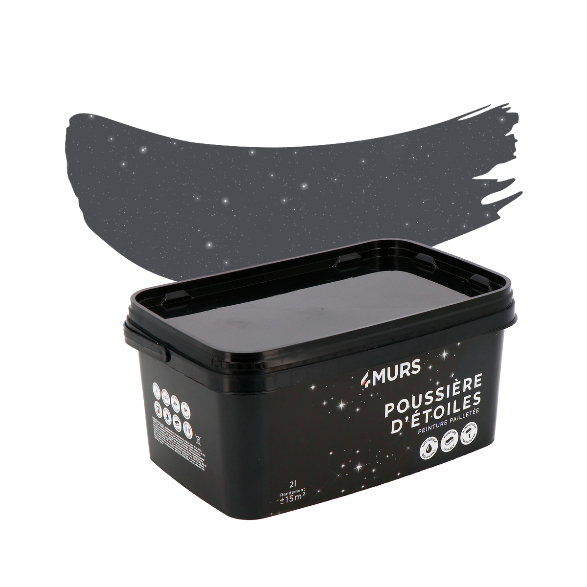 POUSSIÈRE D'ÉTOILES Peinture Poussière d'étoiles Polaris Mat 2L