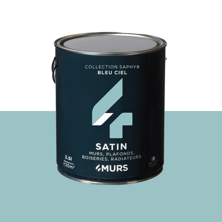 SAPHYR Peinture Saphyr Bleu ciel Satiné 2,5L