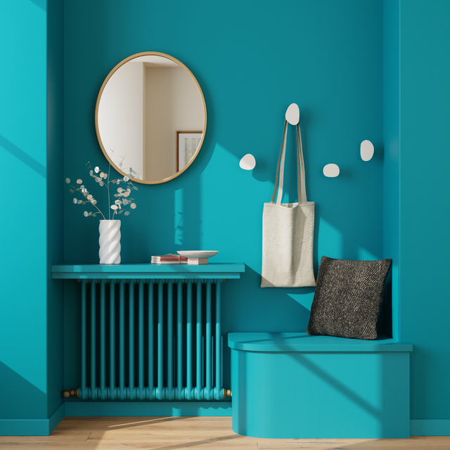 Saphyr Peinture Finition Peinture bleu pétrole Satiné 0,5 L