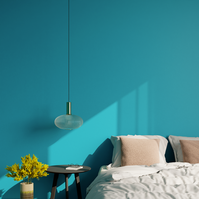 Saphyr Peinture Finition Peinture bleu pétrole Satiné 0,5 L