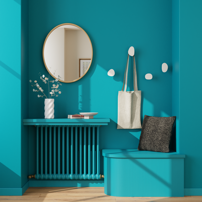 SAPHYR Peinture Saphyr Bleu pétrole Satiné 2,5L