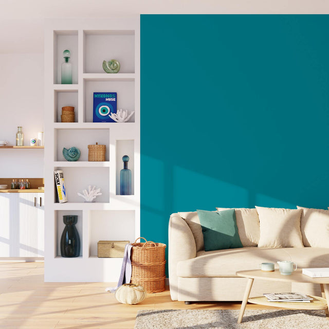Saphyr Peinture Multi-supports Peinture bleu pétrole Satiné