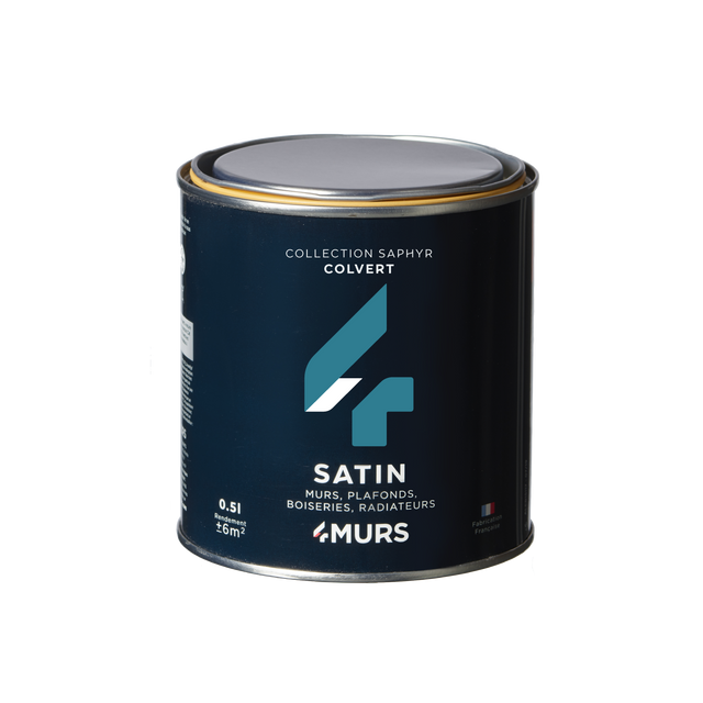 Saphyr Peinture Finition Peinture colvert Satiné 0,5 L